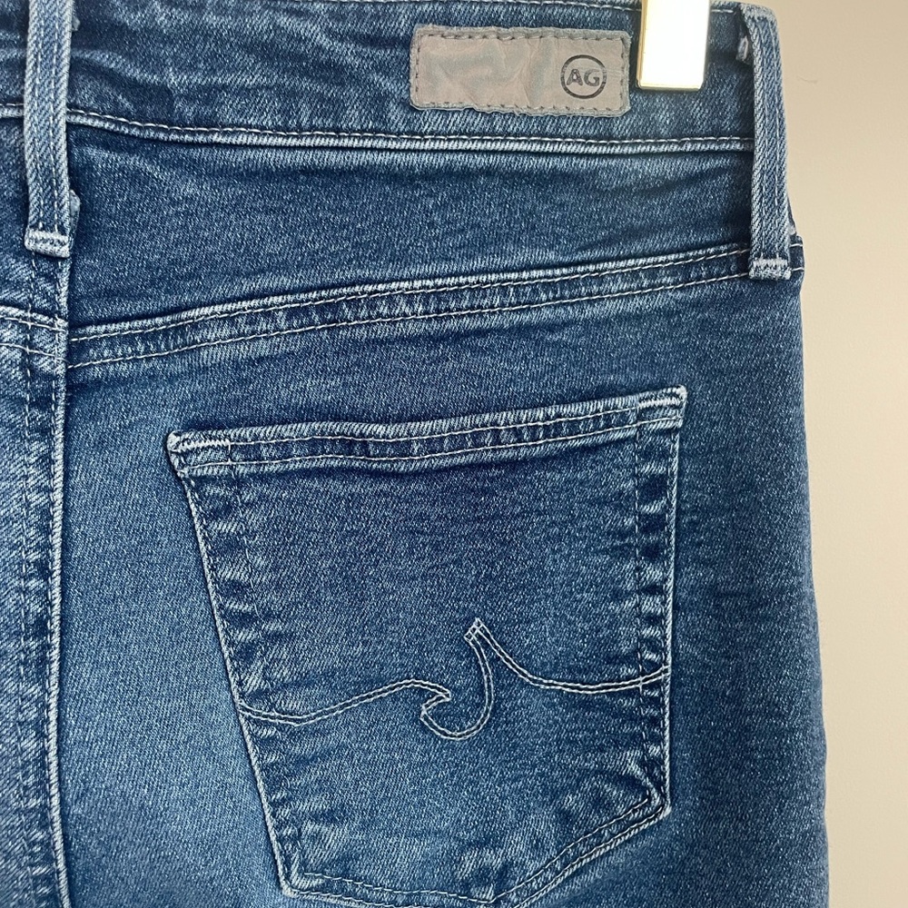 Ag Adriano Goldschmied “The Farrah" Skinny Ankle w/ Raw Hem (Size: 27R) - Picture 3 of 6